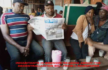 Solving the Anglophone Crisis: Parliament Enacts Rejected Decentralization Bill