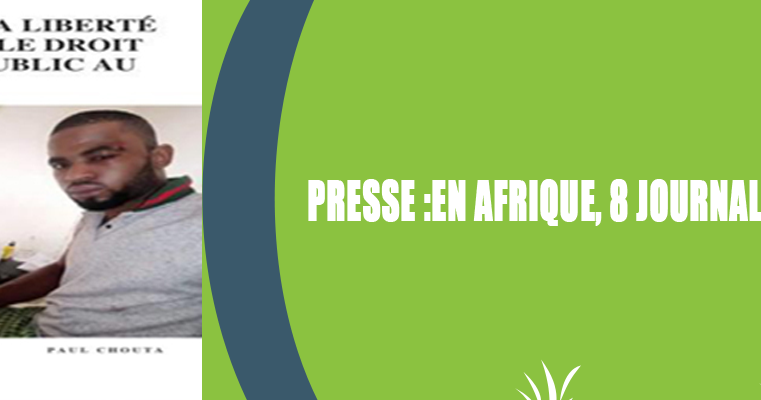 Presse :En Afrique, 8 journalistes tués en 2019