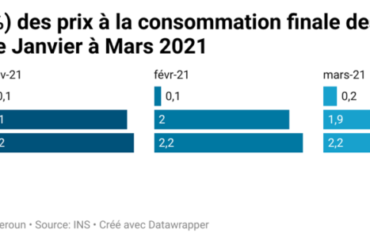 Consommation : A Douala, l’indice des prix progresse de 1,9% en mars 2021