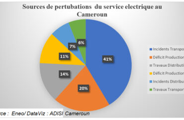 Électricité : Au Cameroun, 41% de sources de perturbations sont liées aux incidents de transport
