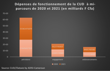 Budget programme : La CUD réalise un taux d’exécution des recettes de 57, 17%