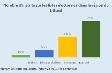 Elecam : 45 689 inscrits sur le fichier électoral  dans le Littoral en 2021