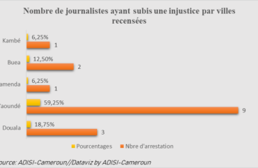 Médias : 16 cas d’agression contre les journalistes recensés entre 2019 et 2021 au Cameroun