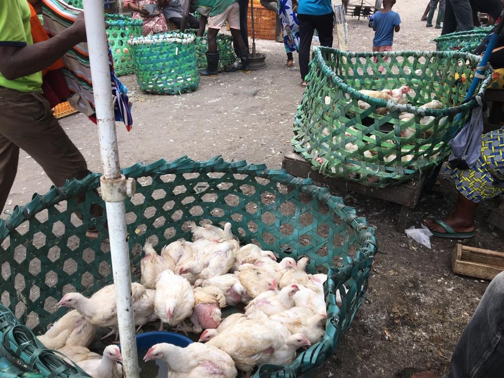 Consommation :  A Douala, le  prix du poulet toujours en hausse dans les  marchés