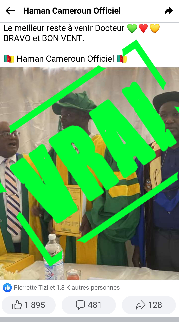 Fact-Checking : Vrai, Landri Ngaouri est le plus jeune Docteur du Nord Cameroun