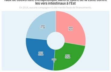 Santé : Plus de 50% d’enfants victimes de vers intestinaux à l’Est