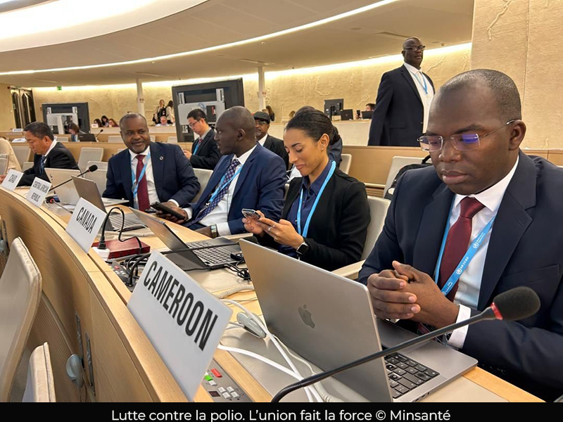 Lutte contre la polio : le Cameroun plaide pour une synergie d’actions