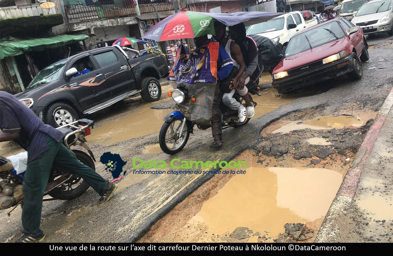 Infrastructures :  À Douala, le calvaire des usagers en saison pluvieuse