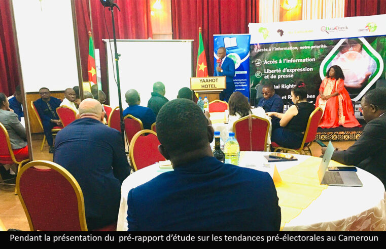 Présidentielle 2025 : DataCameroon porte un regard croisé sur la désinformation