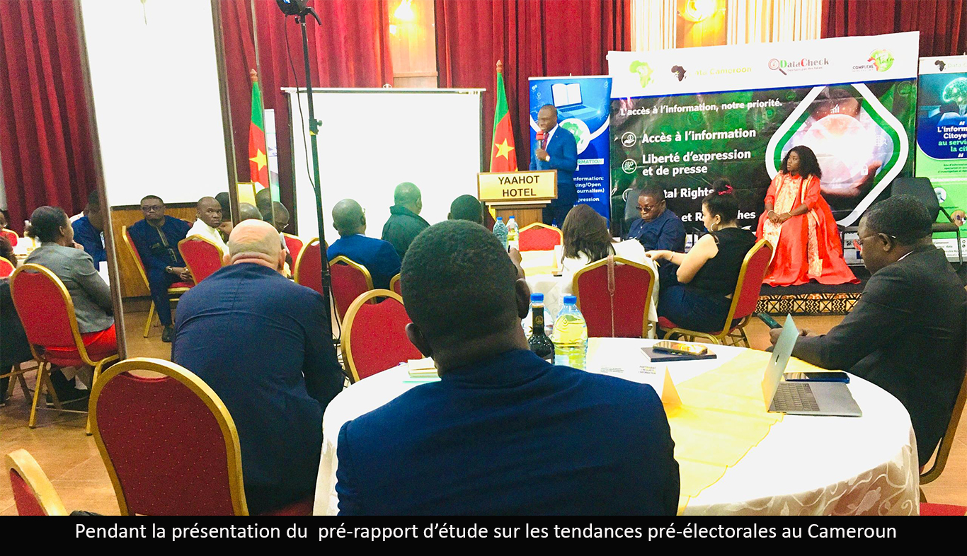 Présidentielle 2025 : DataCameroon porte un regard croisé sur la désinformation