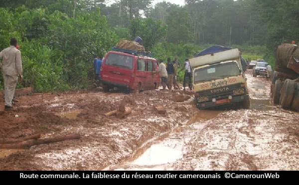 Routes communales : plus de 75% en mauvais état au Cameroun