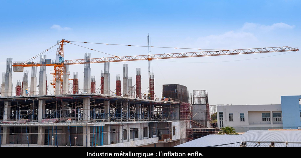 Inflation : Les coûts à la production industrielle continuent de grimper