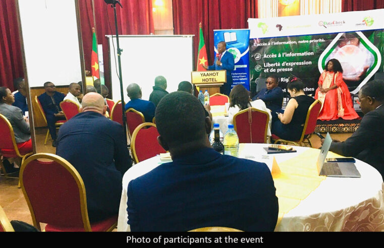 Electoral disinformation: Anticipation, expectations soar munities to the pre-report presentation in Yaoundé