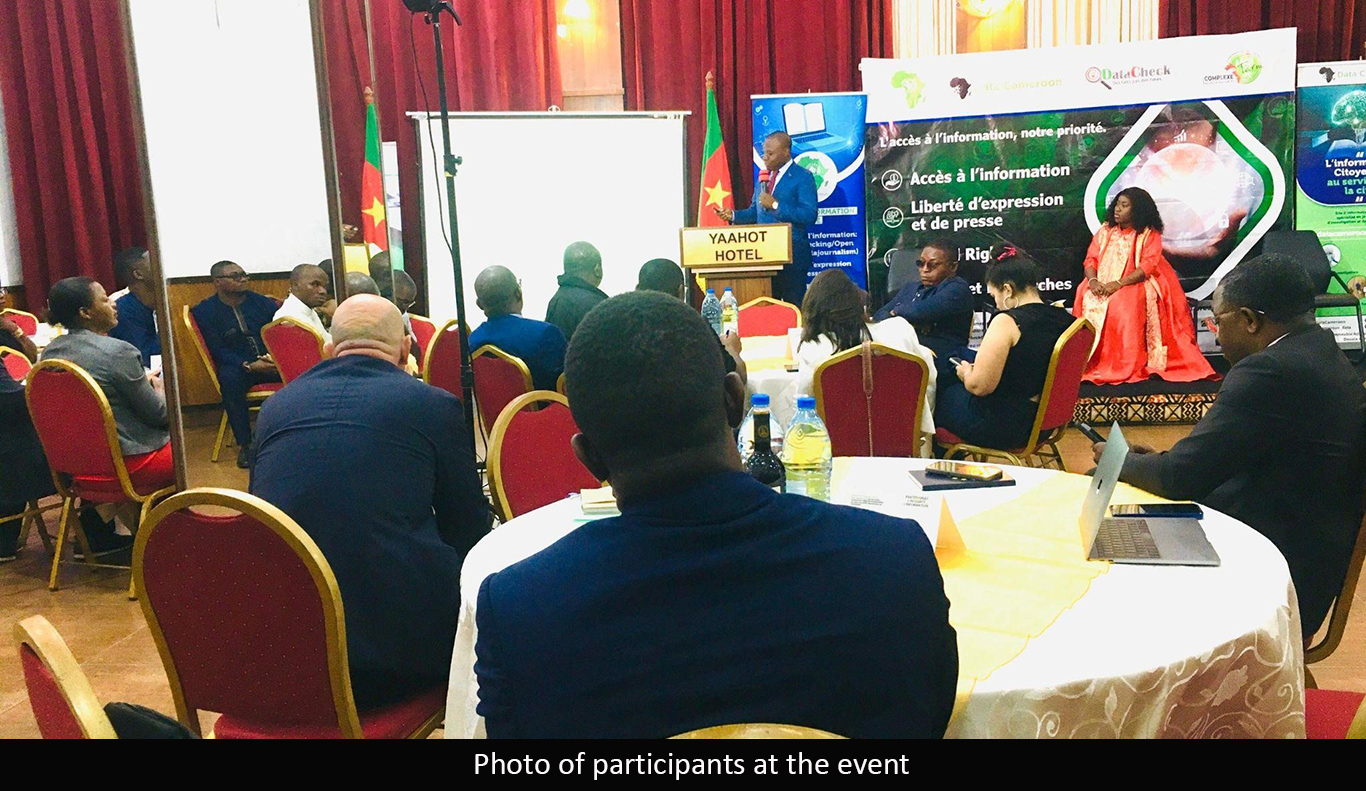 Electoral disinformation: Anticipation, expectations soar munities to the pre-report presentation in Yaoundé
