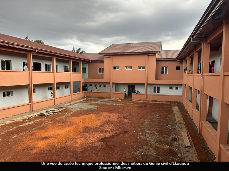 Génie civil : un nouveau lycée technique au Cameroun