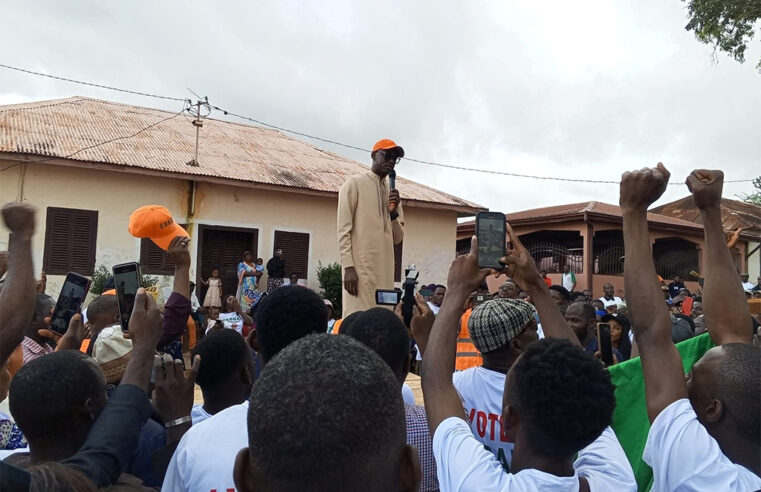 Présidentielle 2025 : Cabral Libii promet un Cameroun nouveau à Foumban