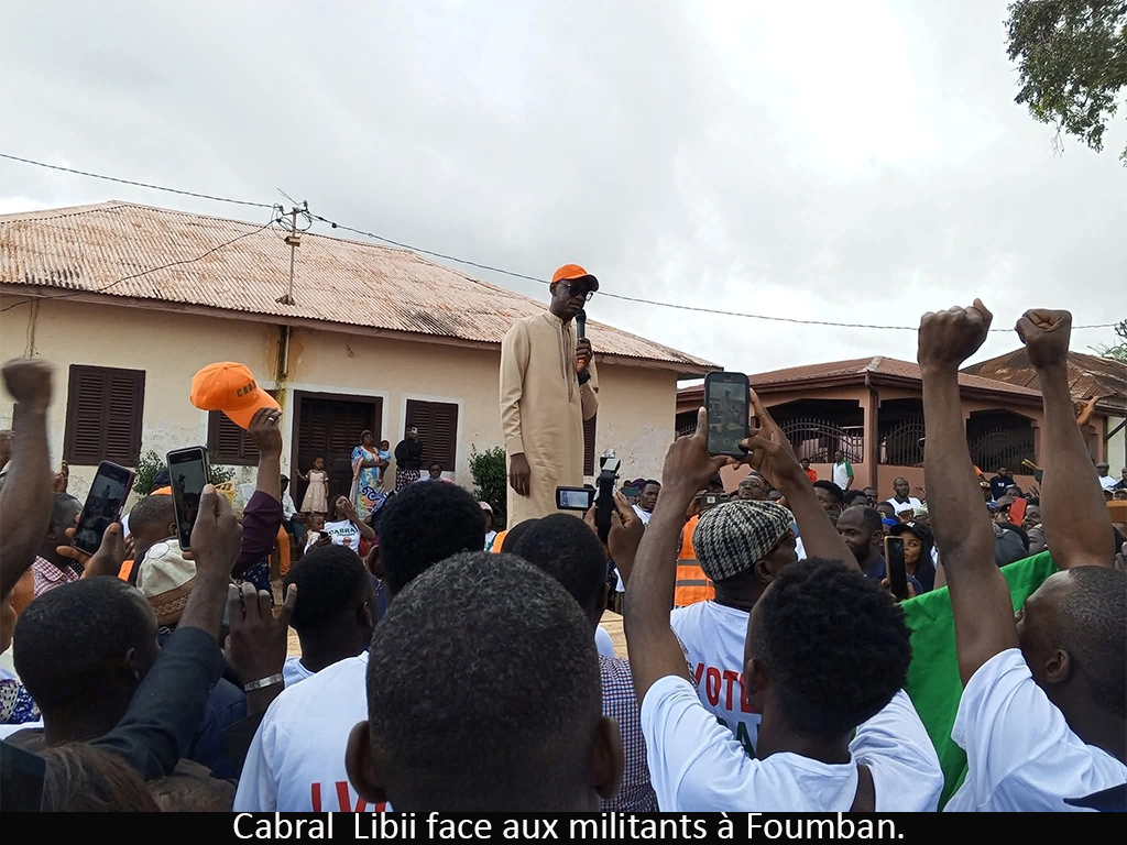 Présidentielle 2025 : Cabral Libii promet un Cameroun nouveau à Foumban