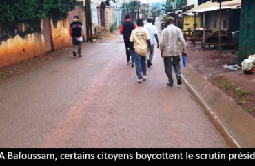 Présidentielle 2025 : A Bafoussam, certains citoyens  boycottent le scrutin