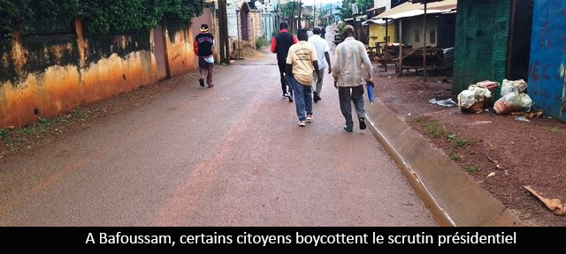 Présidentielle 2025 : A Bafoussam, certains citoyens  boycottent le scrutin