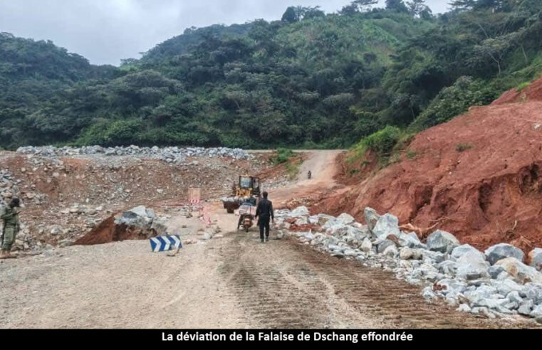 Eboulement à Dschang : la falaise cède à nouveau sous les pluies diluviennes