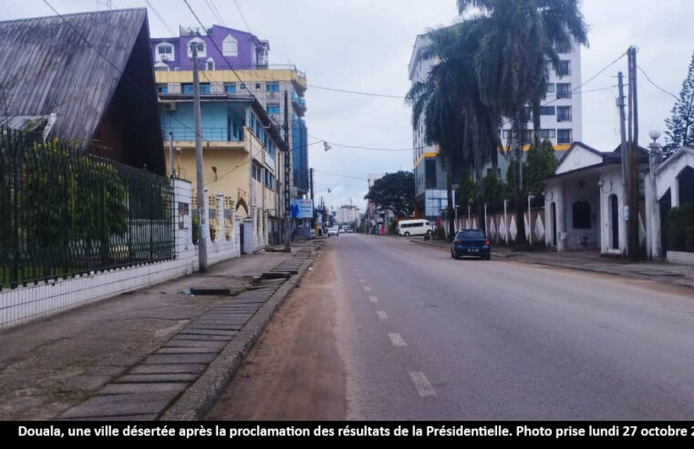Crise post-électorale : Douala à l’arrêt, des pertes estimées en milliards F Cfa