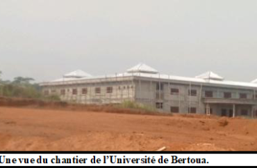 Université de Bertoua : 38 mois de retard, le chantier bloqué à 49 %