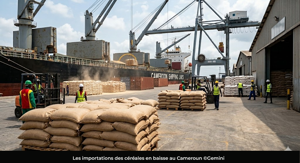 Commerce extérieur : le Cameroun enregistre une baisse de plus de 75 milliards F Cfa de ses importations de céréales en 2025