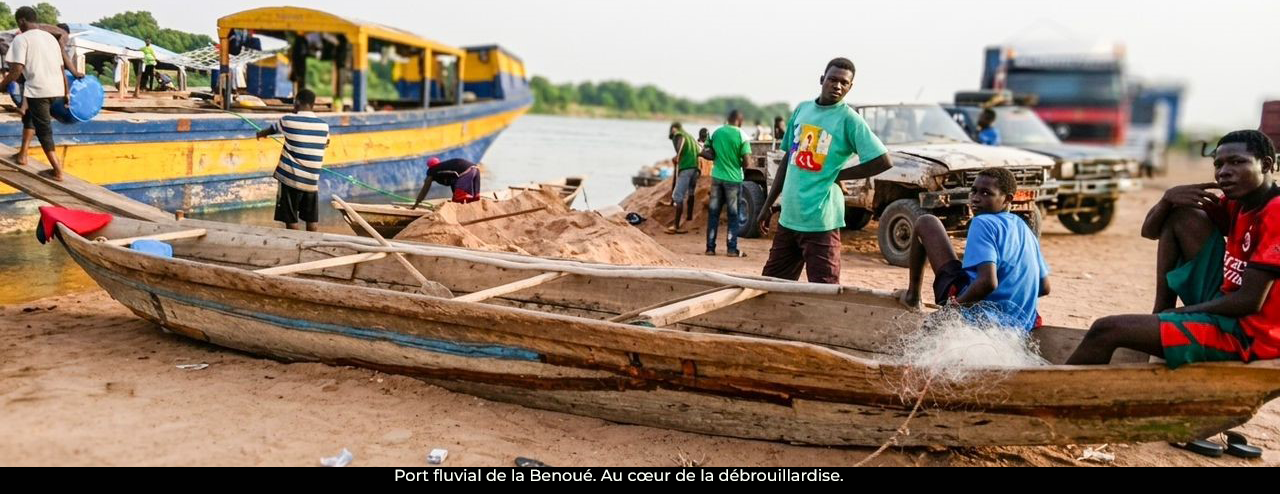 Port fluvial de la Bénoué : entre économie de survie et risques croissants