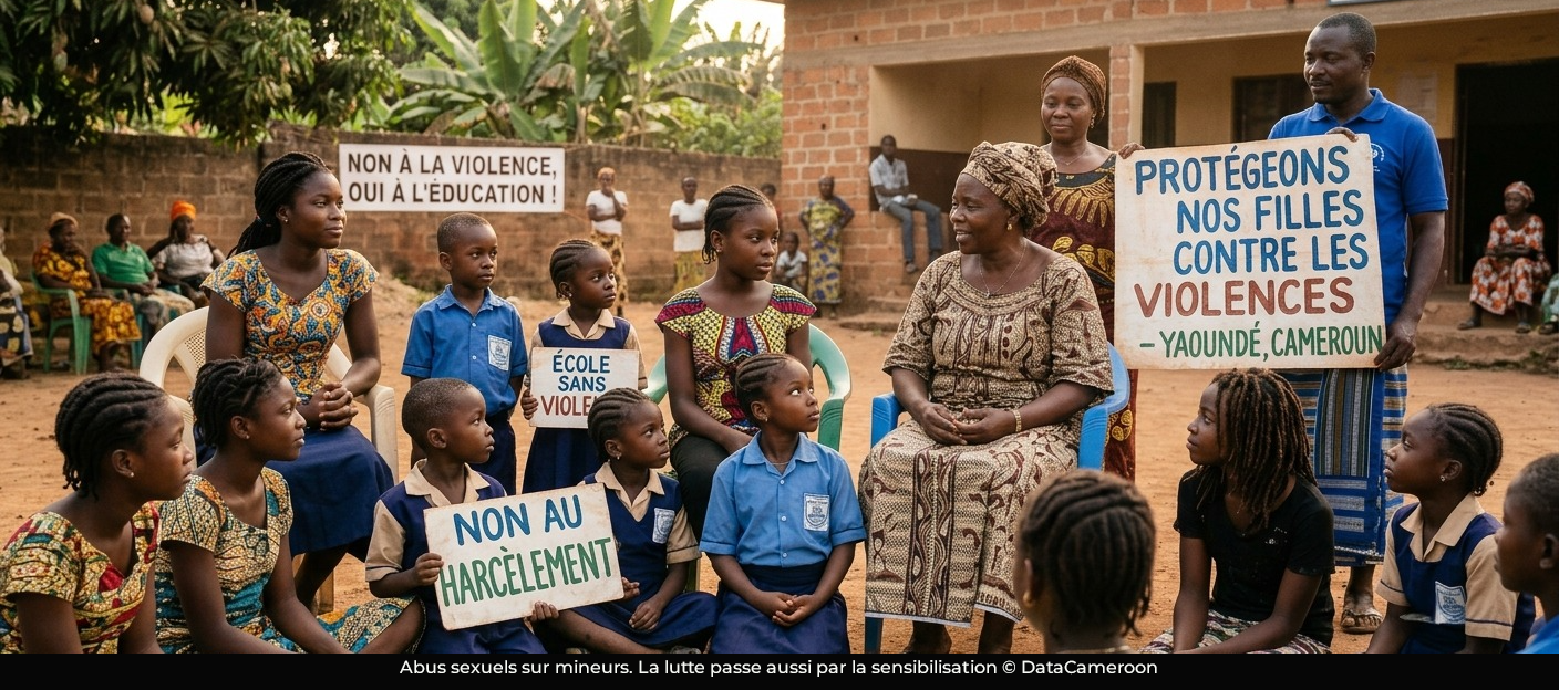 Cameroun : en 2025, 7 mineurs victimes d&rsquo;abus sexuels sur 8 sont des filles