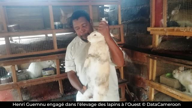 Henri Guemnu : l’enseignant retraité reconverti dans l’élevage du lapin