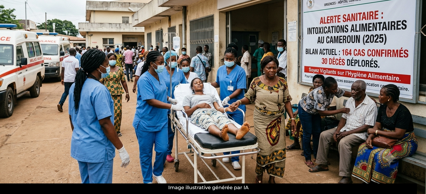 Intoxications alimentaires : 164 cas et 30 décès enregistrés au Cameroun en 2025