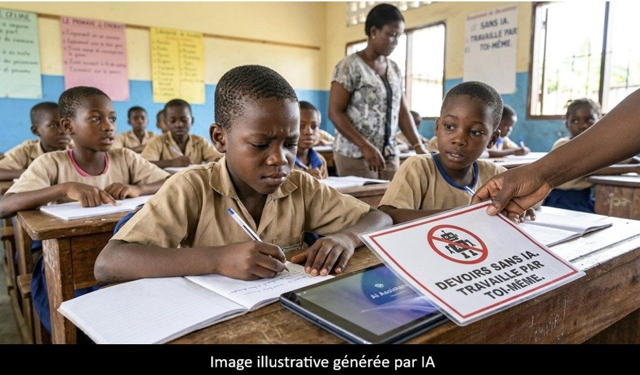 Intelligence artificielle : l’usage interdit dans les devoirs des plus jeunes au Cameroun