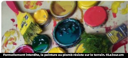 Peinture au plomb : Le marché camerounais reste contaminé